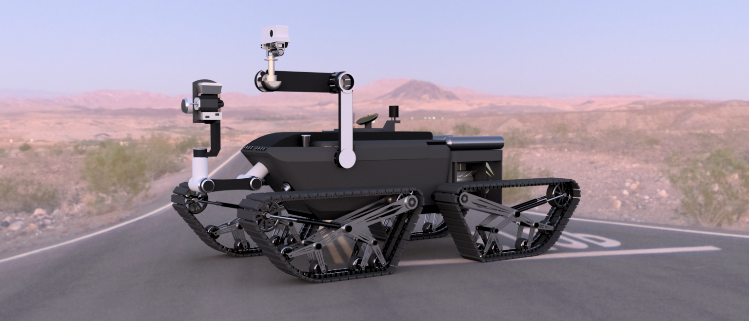 火星车履带结构3D图纸